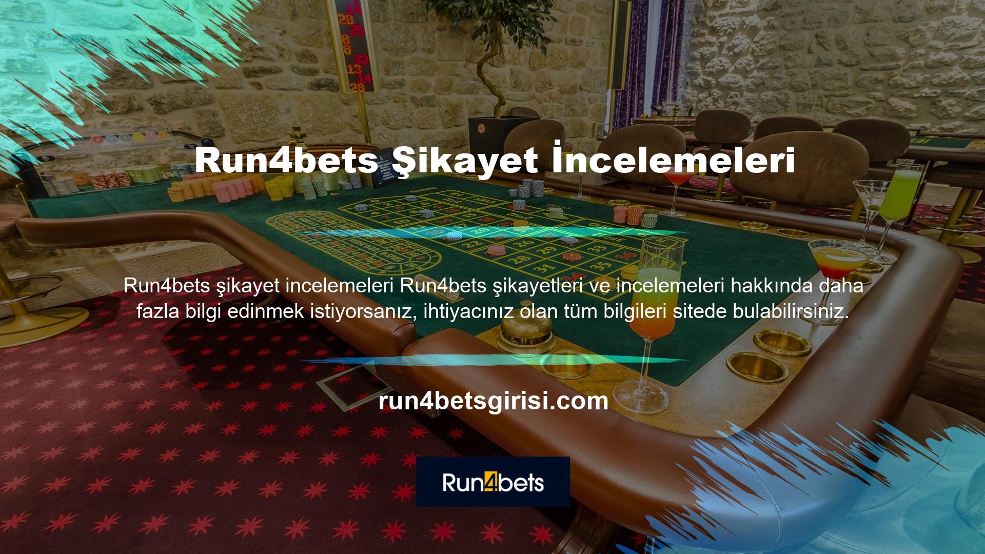 Run4bets şikayeti birkaç başlık altında toplanır